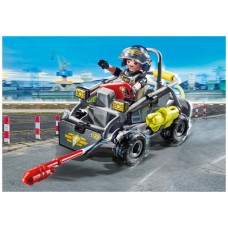 Playmobil fuerzas especiales quad multiterreno