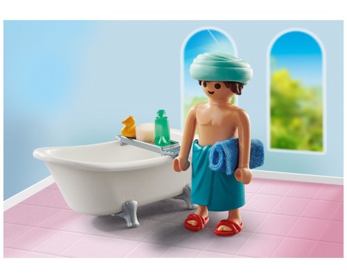 Playmobil hombre con bañera