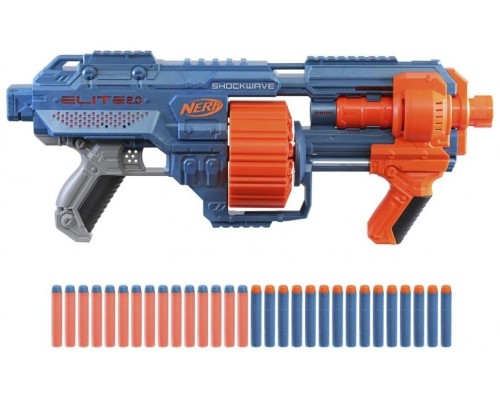 Lanzador hasbro nerf elite 2.0 shockwave