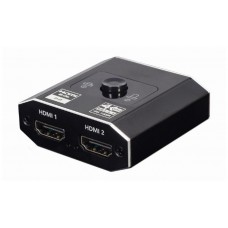 CONMUTADOR GEMBIRD  BIDIRECCIONAL HDMI 4K 2 PUERTOS