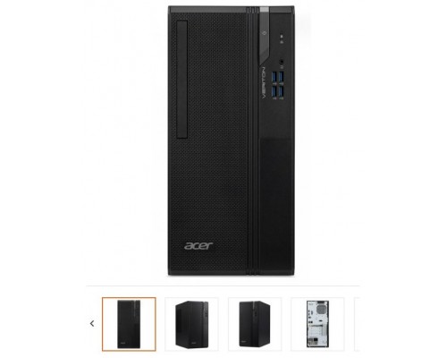 Acer Veriton S2690G i7-12700 Escritorio Intel® Core™ i7 16 GB DDR4-SDRAM 512 GB SSD Windows 11 Pro PC Negro