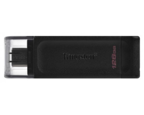 Kingston DataTraveler DT70 128GB USB C 3.2  Negro