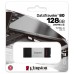 Kingston Technology DataTraveler 80 unidad flash USB 128 GB USB Tipo C 3.2 Gen 1 (3.1 Gen 1) Negro, Plata