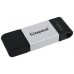 Kingston DataTraveler DT80 256GB USB C 3.2  Plata