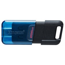 Kingston Technology DataTraveler 80 unidad flash USB 256 GB USB Tipo C 3.2 Gen 1 (3.1 Gen 1) Negro, Azul