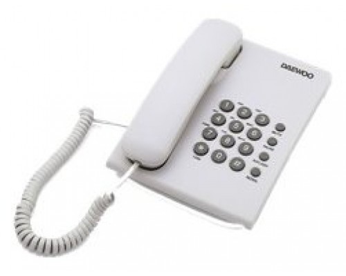 Telefono sobremesa daewoo dtc - 215 sobremesa blanco