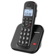 Telefono inalambrico dect daewoo dtd - 7200 negro