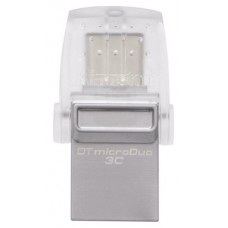 Kingston Technology DataTraveler microDuo 3C unidad flash USB 128 GB USB Type-A / USB Type-C 3.2 Gen 1 (3.1 Gen 1) Acero inoxidable, Púrpura