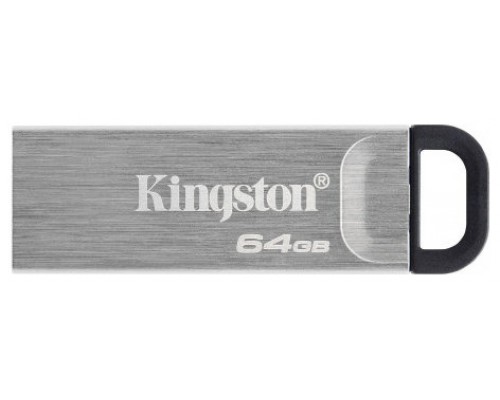 Kingston Technology DataTraveler Kyson unidad flash USB 64 GB USB tipo A 3.2 Gen 1 (3.1 Gen 1) Plata