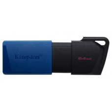 Kingston Technology DataTraveler Exodia M unidad flash USB 64 GB USB tipo A 3.2 Gen 1 (3.1 Gen 1) Negro, Azul