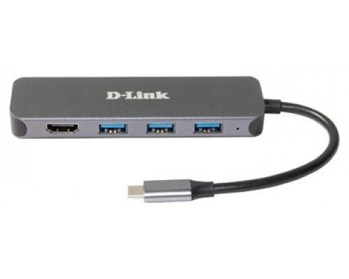 D-Link DUB-2333 5-in-1 USB-C Hub HDMI/PD