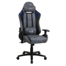 Aerocool DUKE AeroSuede Silla para videojuegos universal Negro, Azul