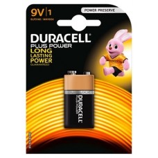 Duracell Pila Alcalina Plus Power LR61 9V