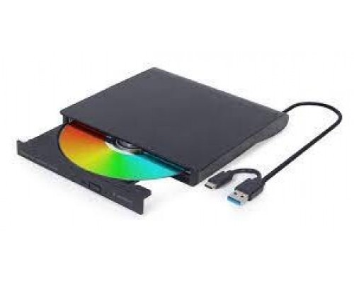 UNIDAD DE DVD GEMBIRD USB EXTERNA NEGRA