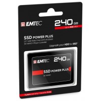 DISCO SSD SATA3 240GB POWER PLUS X150 EMTEC (500MB/s Escritura)  ECSSD240GX150