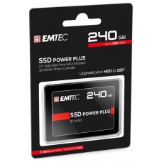 DISCO SSD SATA3 240GB POWER PLUS X150 EMTEC (500MB/s Escritura)  ECSSD240GX150