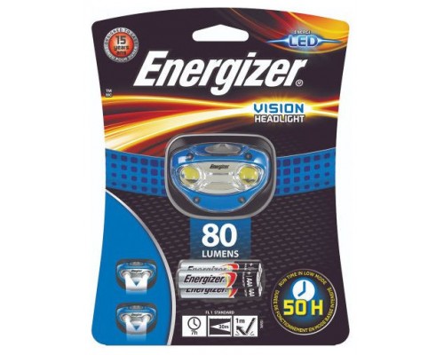 LINTERNA LED HEADLIGHT VISION 3AAA HDA32 COLOR AZUL ENERGIZER E300280302