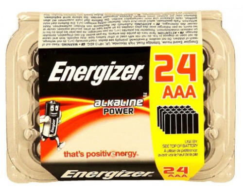 CAJA 24 PILAS ALKALINAS POWER TIPO LR03 (AAA) ENERGIZER E300456502