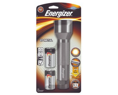 LINTERNA LED METAL 2D DISTANCIA 73 M. ENERGIZER E30069600