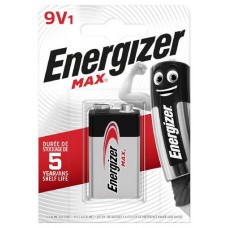 Energizer Max – 9V Batería de un solo uso Alcalino