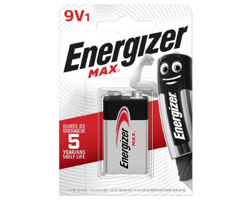 Energizer Max – 9V Batería de un solo uso Alcalino