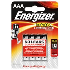 BLISTER 4 PILAS MAX TIPO LR03 (AAA) ENERGIZER E301532000