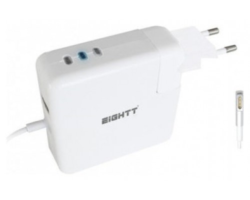 CARGADOR UNIVERSAL EIGHTT PARA APPLE 45/60/85W MAGSAFE 1 + 1 PUERTO USB