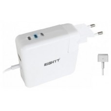 CARGADOR UNIVERSAL EIGHTT PARA APPLE 45/60/85W MAGSAFE 2 + 1 PUERTO USB