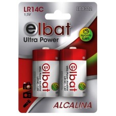 Pack 2 Pilas Alcalinas LR14C ELBAT