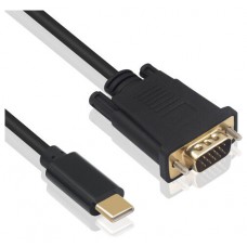 Ewent EC1052 adaptador de cable de vídeo 1,8 m USB Tipo C VGA (D-Sub)