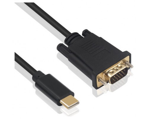 Ewent EC1052 adaptador de cable de vídeo 1,8 m USB Tipo C VGA (D-Sub)