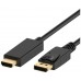 Ewent EC1431 adaptador de cable de vídeo 1,8 m DisplayPort HDMI tipo A (Estándar) Negro