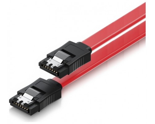 Ewent EC1512 cable de SATA 0,7 m SATA 7-pin Negro, Rojo