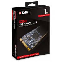 DISCO M.2 SATA3 1TB EMTEC POWER PLUS X250 (500MB/s Escritura) ECSSD1TX250