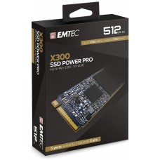 DISCO M.2 500GB EMTEC POWER PRO X300 NVME (1100MB/s Escritura) ECSSD500GX300