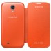 Samsung Flip Cover funda para teléfono móvil Libro Naranja