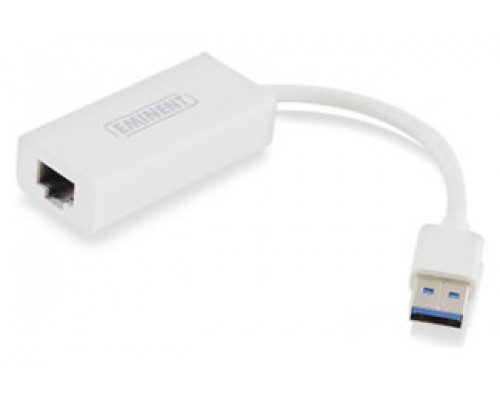 Eminent EM1017 adaptador de cable USB RJ45 Blanco