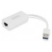 Eminent EM1017 adaptador de cable USB RJ45 Blanco