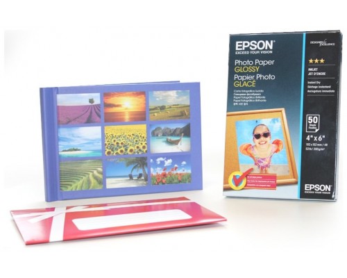 Pack papel epson s042547 + album