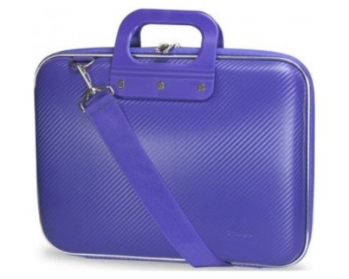 MALETIN E-VITTA EVA CARBON 15,6" PURPURA