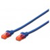 Ewent EW-6U-010 cable de red Azul 1 m Cat6 U/UTP (UTP)