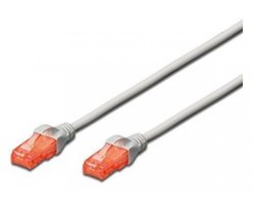 Ewent EW-6U-010 cable de red Gris 1 m Cat6 U/UTP (UTP)