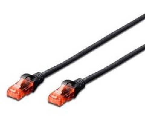 Ewent EW-6U-030 cable de red Negro 3 m Cat6 U/UTP (UTP)