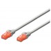 Ewent EW-6U-030 cable de red Gris 3 m Cat6 U/UTP (UTP)