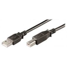 Ewent 1.8m USB A/mirco USB B cable USB 1,8 m USB 2.0 Micro-USB B Negro