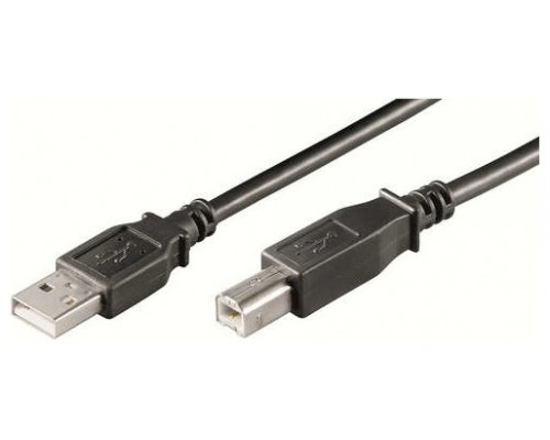 Ewent EW-UAB-030 cable USB 3 m 2.0 USB A USB B Negro