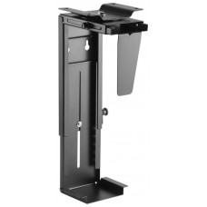 Ewent EW1293 soporte de CPU Soporte para instalación de CPU bajo mesa Negro