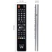 Ewent EW1570 mando a distancia DTT, DVD/Blu-ray, Proyector, SAT, STB, Altavoz para barra de sonido, TV, Universal, VCR Botones