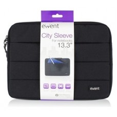 Ewent City maletines para portátil 33,8 cm (13.3") Funda Negro