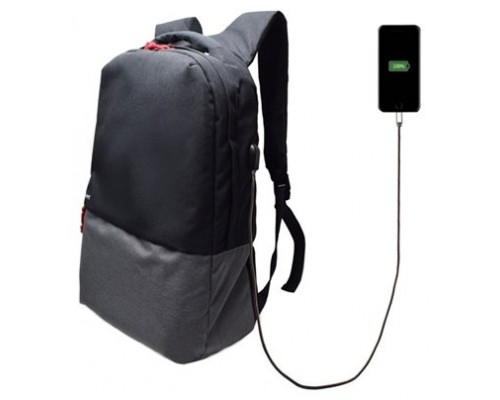 Ewent EW2529 maletines para portátil 43,9 cm (17.3") Mochila Negro